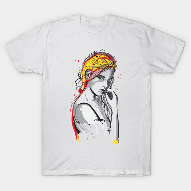 Portrait#2 T-Shirt by neeckos